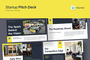 Startup Pitch Deck Keynote