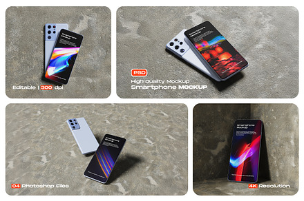 Industrial Style Smartphone Mockup, a Wearable Device Mockup by My Code Std