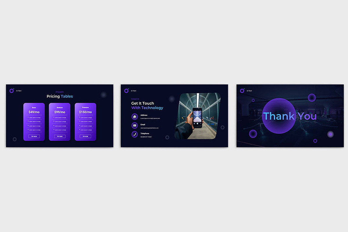 Ai Fitech Pesentation Template, a Presentation Template by TypeMakers (Photo 5 of 5)