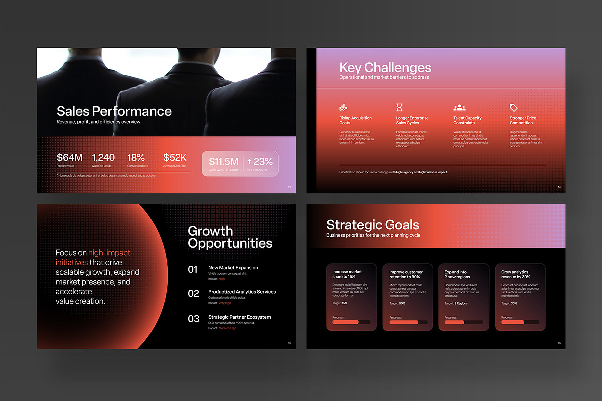 Business Analysis Presentation Templ, a Presentation Template by BrandPacks (Photo 5 of 7)