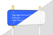 Editable Signage Mockup Template, a Product Mockup by graphypix (Thumbnail 3 of 4)