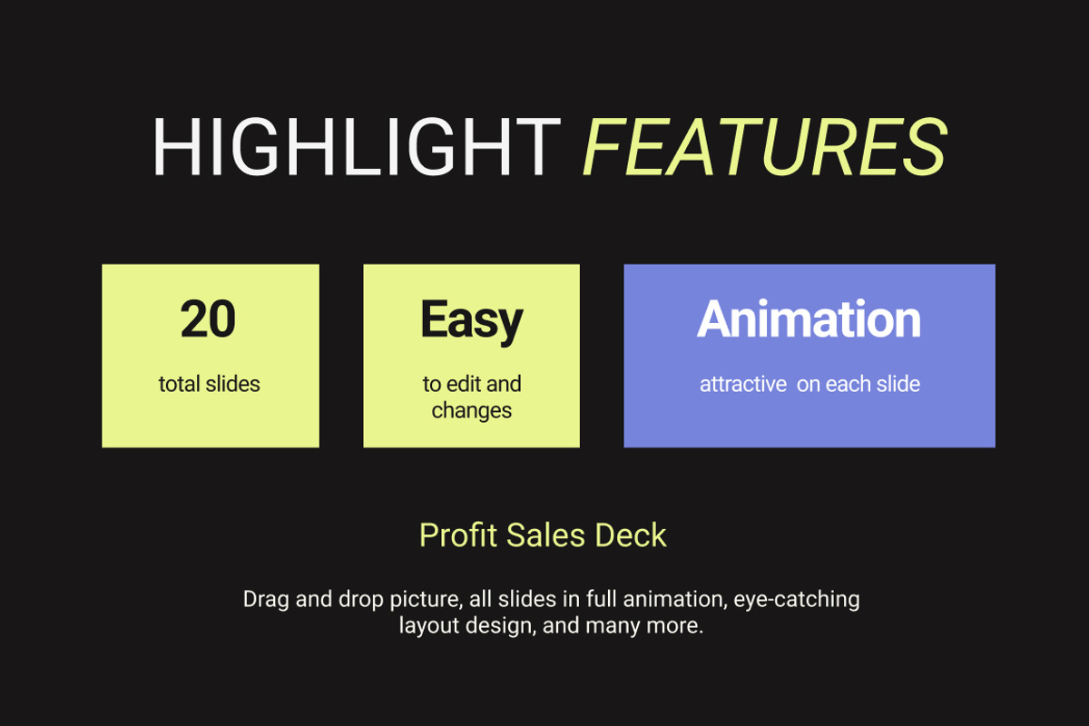 Profit Sales Deck Google Slides, a Presentation Template by Loin Studio (Photo 2 of 4)