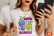Valentine Love & Coffee Illustration, an Illustration by GlitterCraft (Thumbnail 14 of 41)