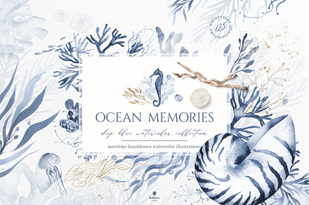 Ocean Memories Underwater Collection, an Animal Illustration by beehouse studio