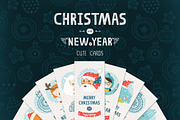 10 Christmas greeting cards, an Animal Illustration by tatiletters (Thumbnail 1 of 5)