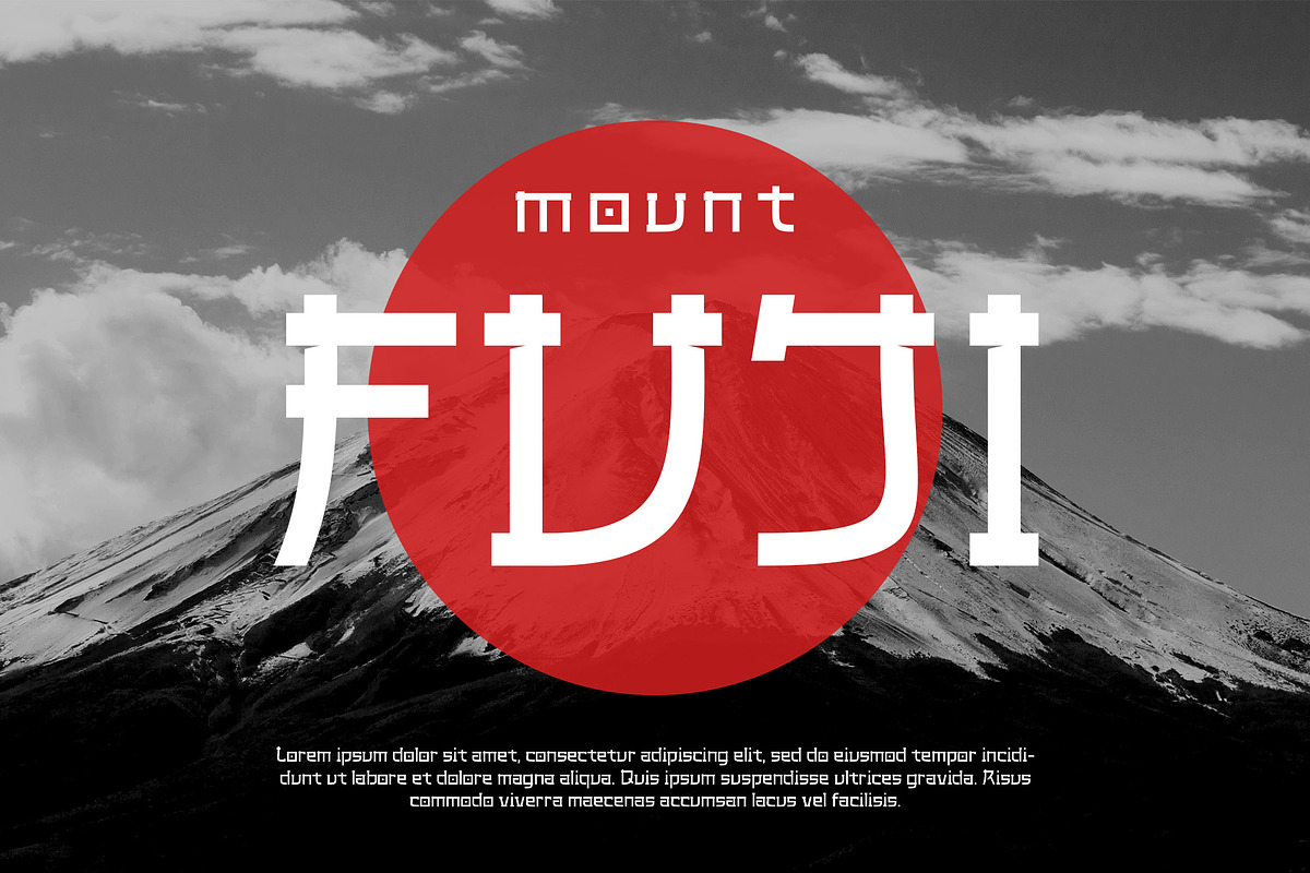Hirosaki - Japanese Typeface, a Sans Serif Font by Ardyanatypes (Photo 3 of 9)