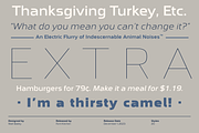 Pork Chop - Squared Sans Font Family, a Font by Font Kitchen (Thumbnail 9 of 12)