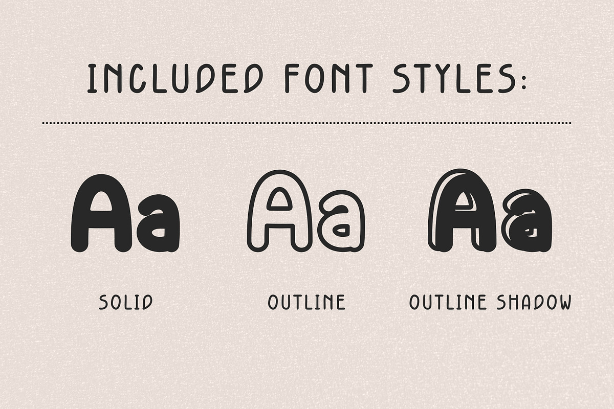Bubble Display Font-Cotton Soda, a Handwritten Font by ZoloDesignHub (Photo 7 of 9)
