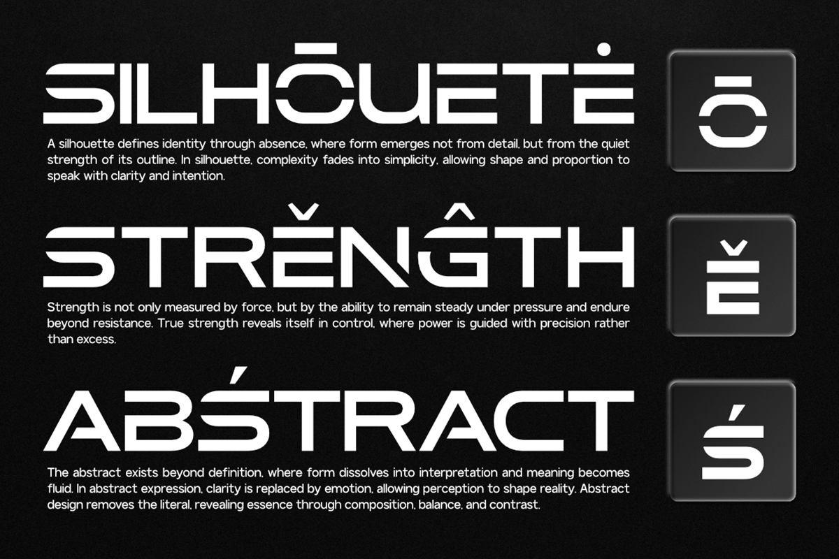 GC Bager - Futuristic Sans, a Sans Serif Font by Glyphonic (Photo 12 of 15)