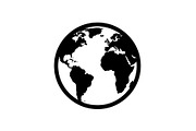 World Map Globe Vector Icon Bundle, an Illustration by Designs_River (Thumbnail 40 of 51)