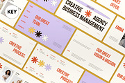 Purple Business Management Keynote, a Presentation Template by graphicook (Thumbnail 2 of 10)