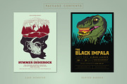 13 Hand Drawn Indie Music Flyers, a Flyer Template by ashenterprise (Thumbnail 6 of 16)