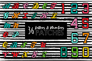 Trendy Patches: vintage 90's set!, a Graphic by Cienpies Design (Thumbnail 8 of 8)