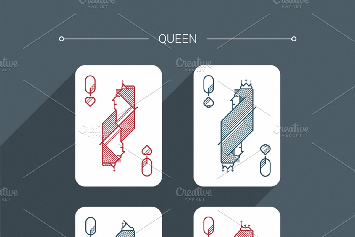 Playing Cards Set *50, a Graphic by Offshore Shop (Photo 4 of 10)