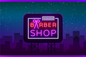 Barber Shop Neon Signs