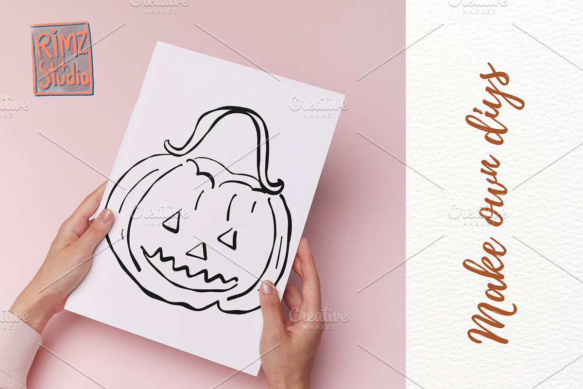 Fall Doodle Elements Hand Drawn SVG, a Seasonal Illustration by RimzStudio (Photo 7 of 7)