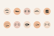 Beauty Salon Highlight Icons, an Icon by mayrum (Thumbnail 4 of 6)