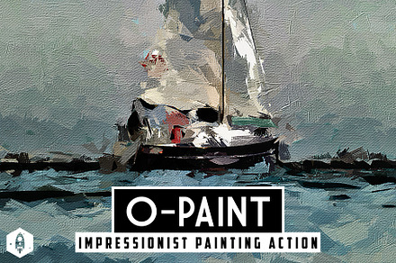 Impressionist Oil Painting Effect, an Action Add-On by DesignRocket
