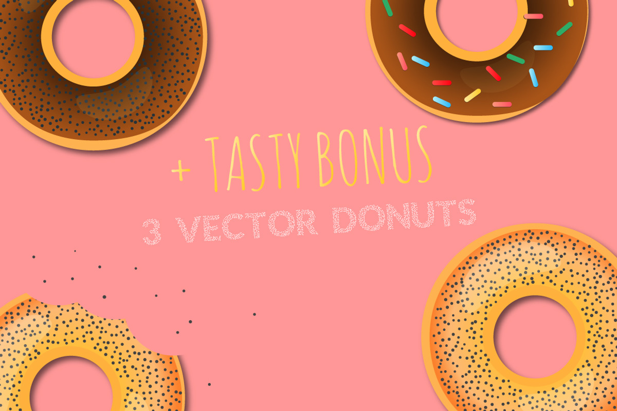 Font Poppy Seeds +Bonus) preview 3