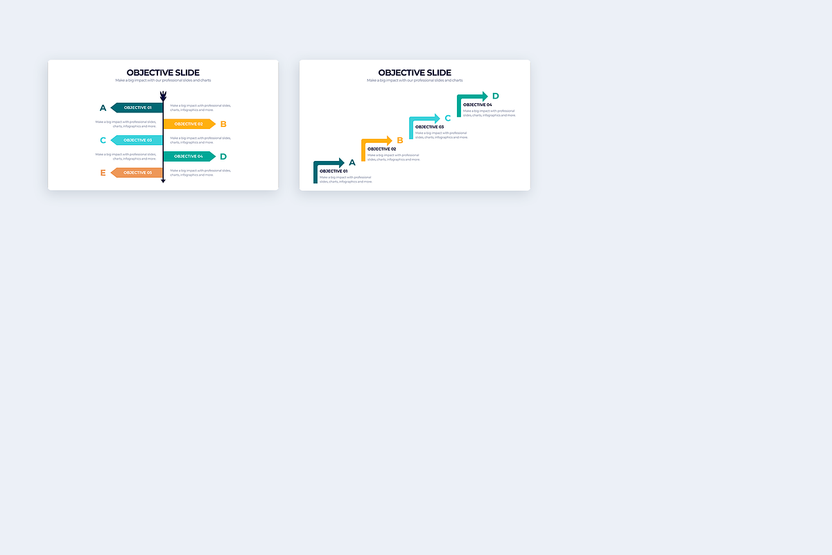 Objective Powerpoint Templates, a Presentation Template by Slidesmash (Photo 4 of 4)
