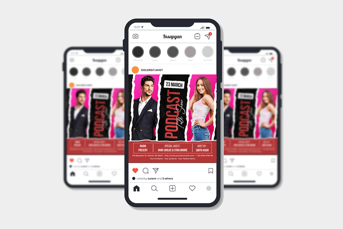Talk show, a Flyer Template by imadeDesign (Photo 1 of 3)