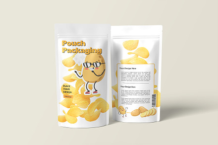 Pouch Packaging Mockup, a Packaging Mockup by graphictime