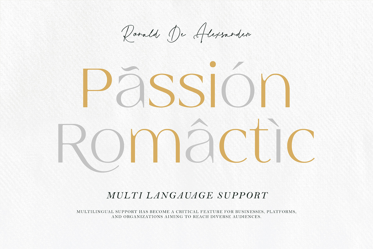 Blessrosa - Elegant Luxury Sans Font, a Sans Serif Font by Typia Nesia (Photo 5 of 14)