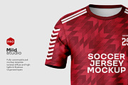 Soccer Jersey kit Mockup, an Apparel Mockup by Mildstudio (Thumbnail 5 of 6)