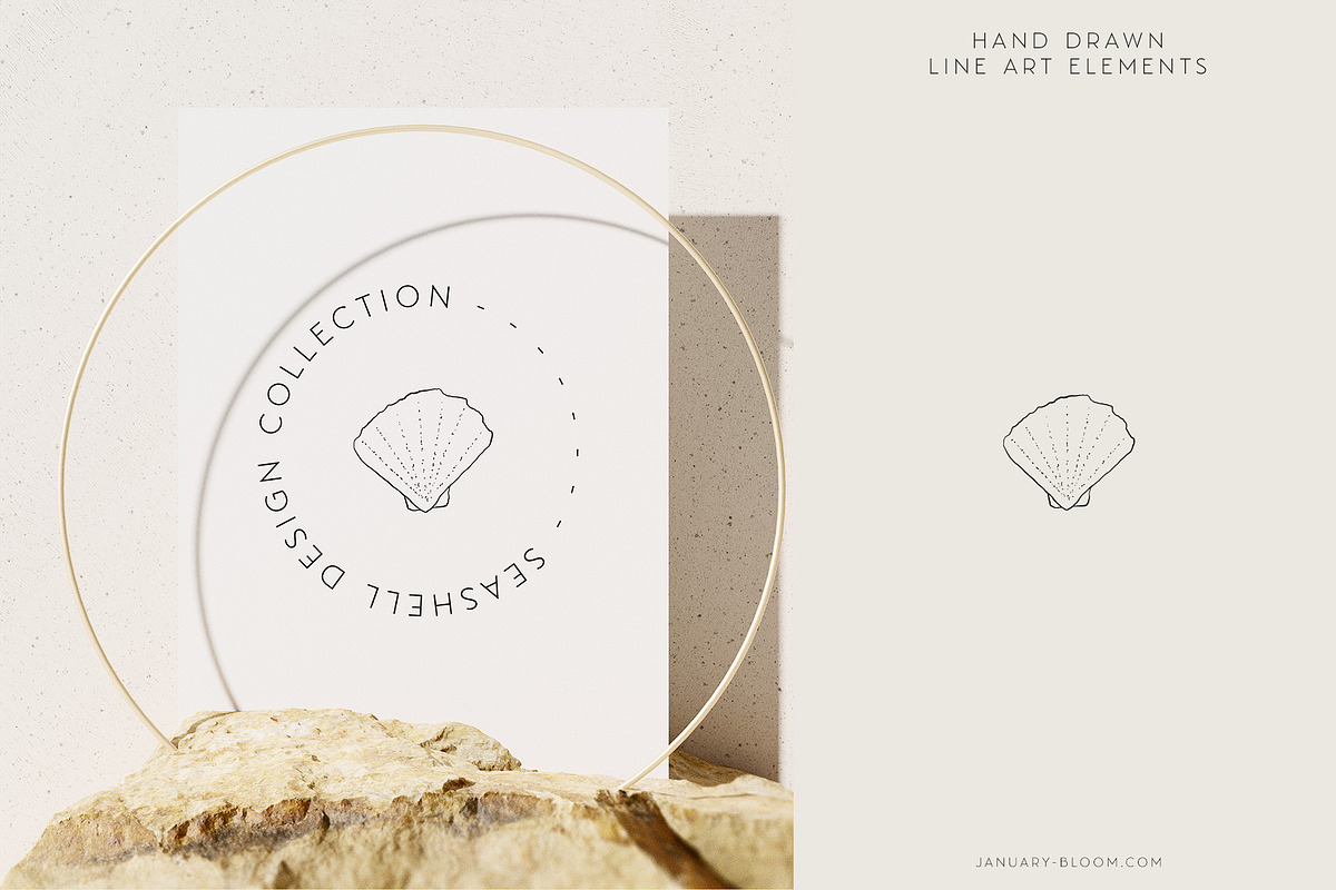 Beach, Sea & Gradient Poster Design, an Illustration by January Bloom (Photo 10 of 14)