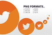 HQ ~ Social Media Icons Set, an Icon by Pixel Strawberry (Thumbnail 3 of 5)
