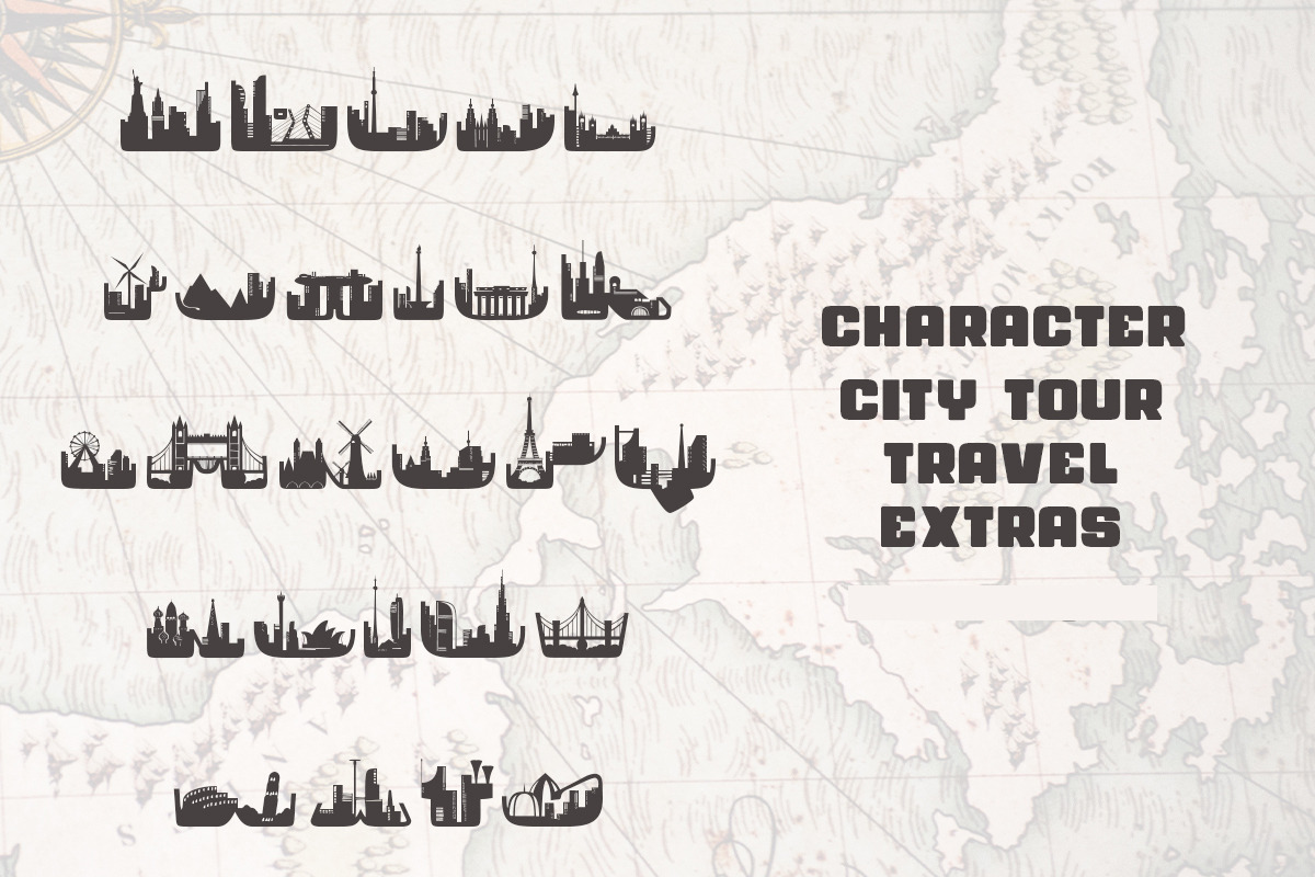 City Tour, a Slab Serif Font by Bramcreative (Photo 9 of 16)