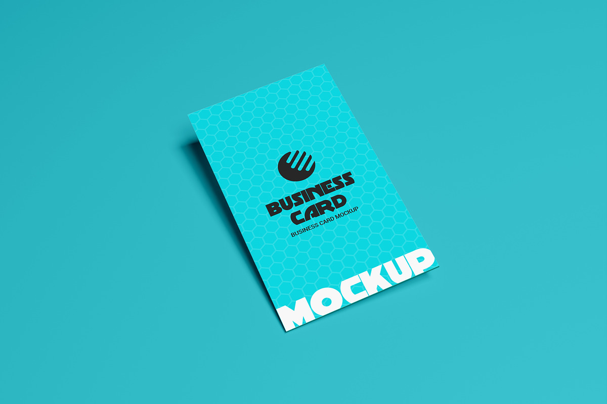 Vertical Business Card Mockups, a Product Mockup by alimran24 (Photo 6 of 12)