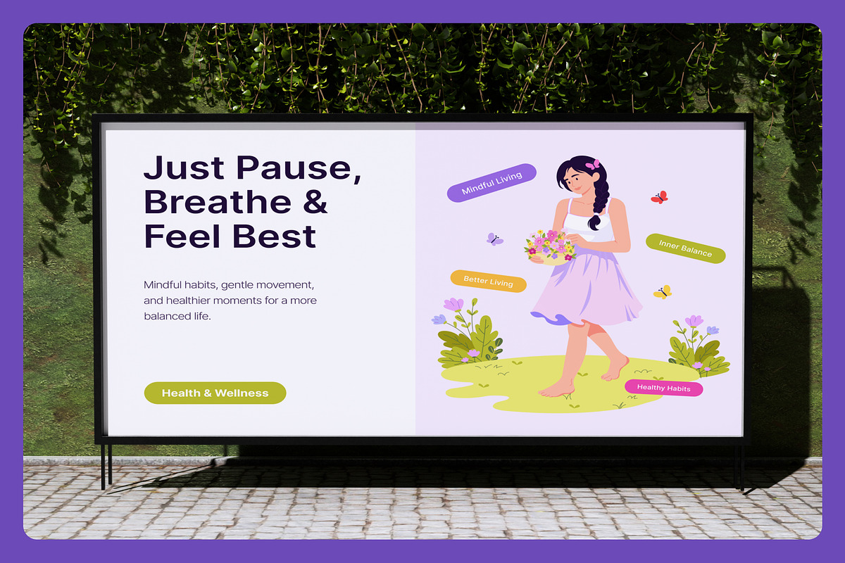 90 Health & Wellness Illustrations, a Healthcare Illustration by Creative Stall (Photo 3 of 13)