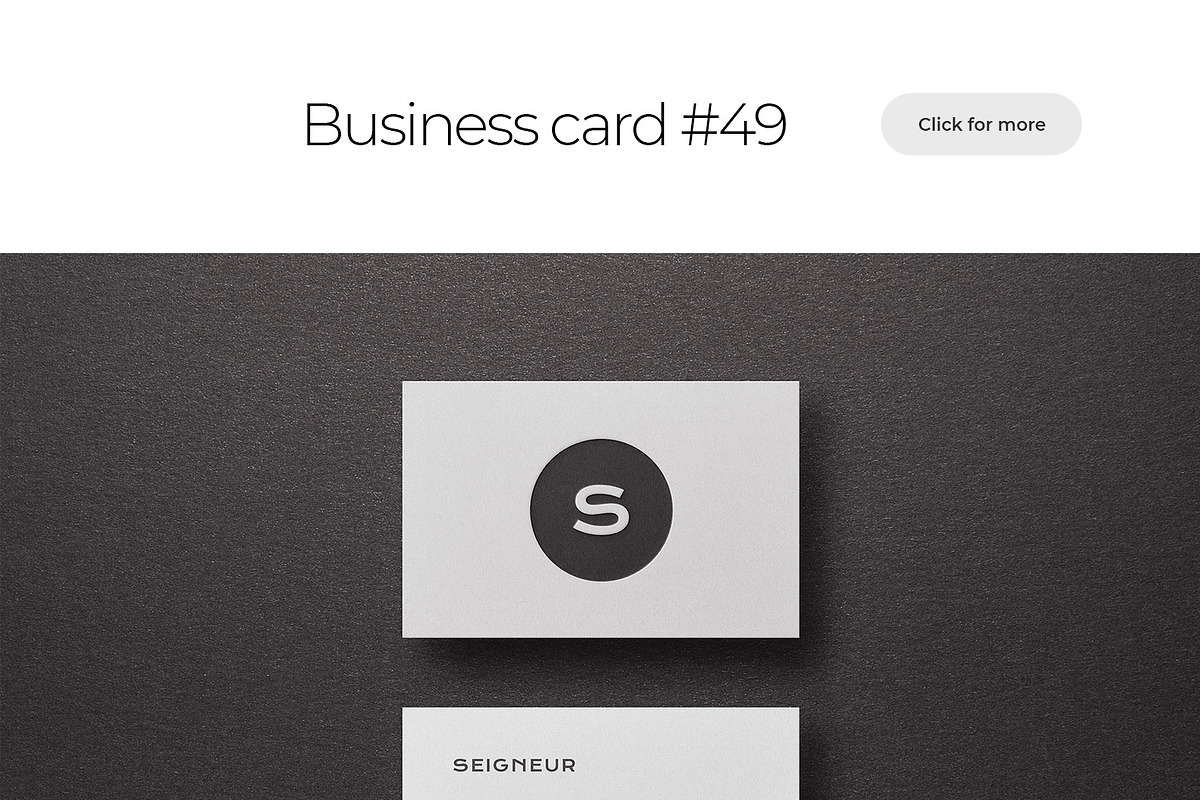 Business Card Mockup Template Bundle, a Business Card Template by PrintPixel (Photo 56 of 104)