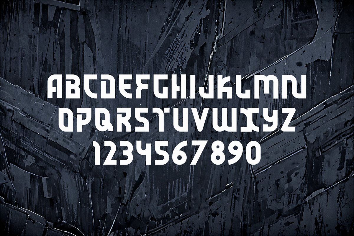 Brutal Sans Font, a Sans Serif Font by nikstudio (Photo 3 of 4)