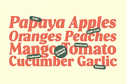 Aveburg Grande - Retro Chunk, a Serif Font by Shapespired Design (Thumbnail 11 of 22)
