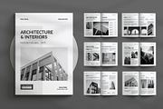 Architecture Brochure Template, a Brochure Template by Seeing-art (Thumbnail 1 of 11)