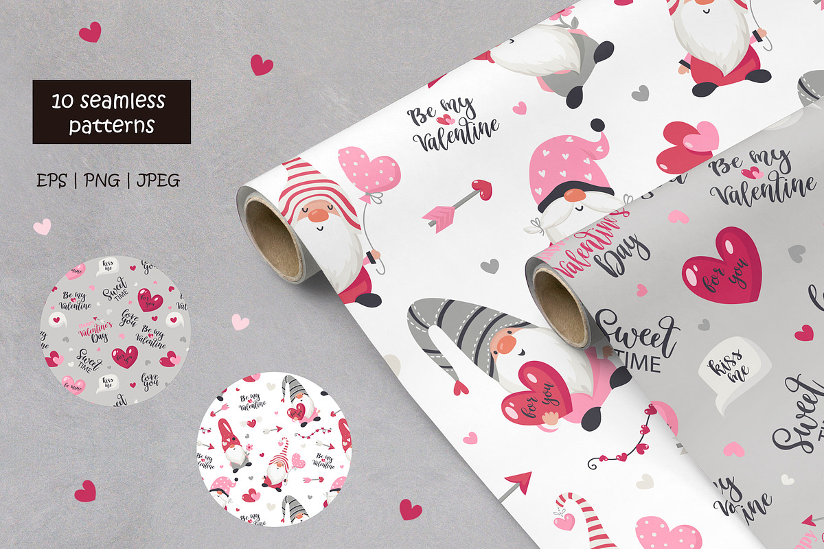 Valentine's Gnome Collection, a Graphic by Nafanya (Photo 7 of 10)