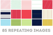 Repeating Stripe Images & Patterns, a Templates & Theme by Angie Makes (Thumbnail 2 of 3)