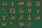 Camping Adventures - Illustrations, an Object Illustration by elliazidi.designs (Thumbnail 2 of 6)