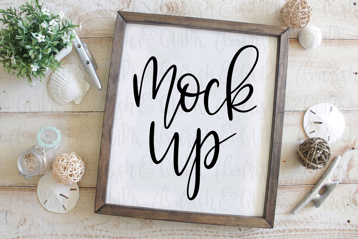 Wood Sign Mockup - SVG Mockup, a Product Mockup by Allison Affourtit Mocks (Photo 1 of 2)