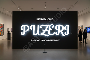 Puzeri - A Premium Modern Serif for