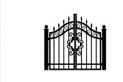 Ornate Iron Gate SVG Bundle, an Illustration by Designs_River (Thumbnail 14 of 31)