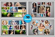 Photo Collage Template 06, a Graphic by Layout Design (Thumbnail 3 of 3)