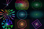 60fps Neon Tunnel Loops, a Background Graphic by cheapmotiongraphics (Thumbnail 2 of 7)