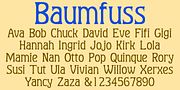 Baumfuss, a Serif Font by Ingrimayne Type (Thumbnail 1 of 7)