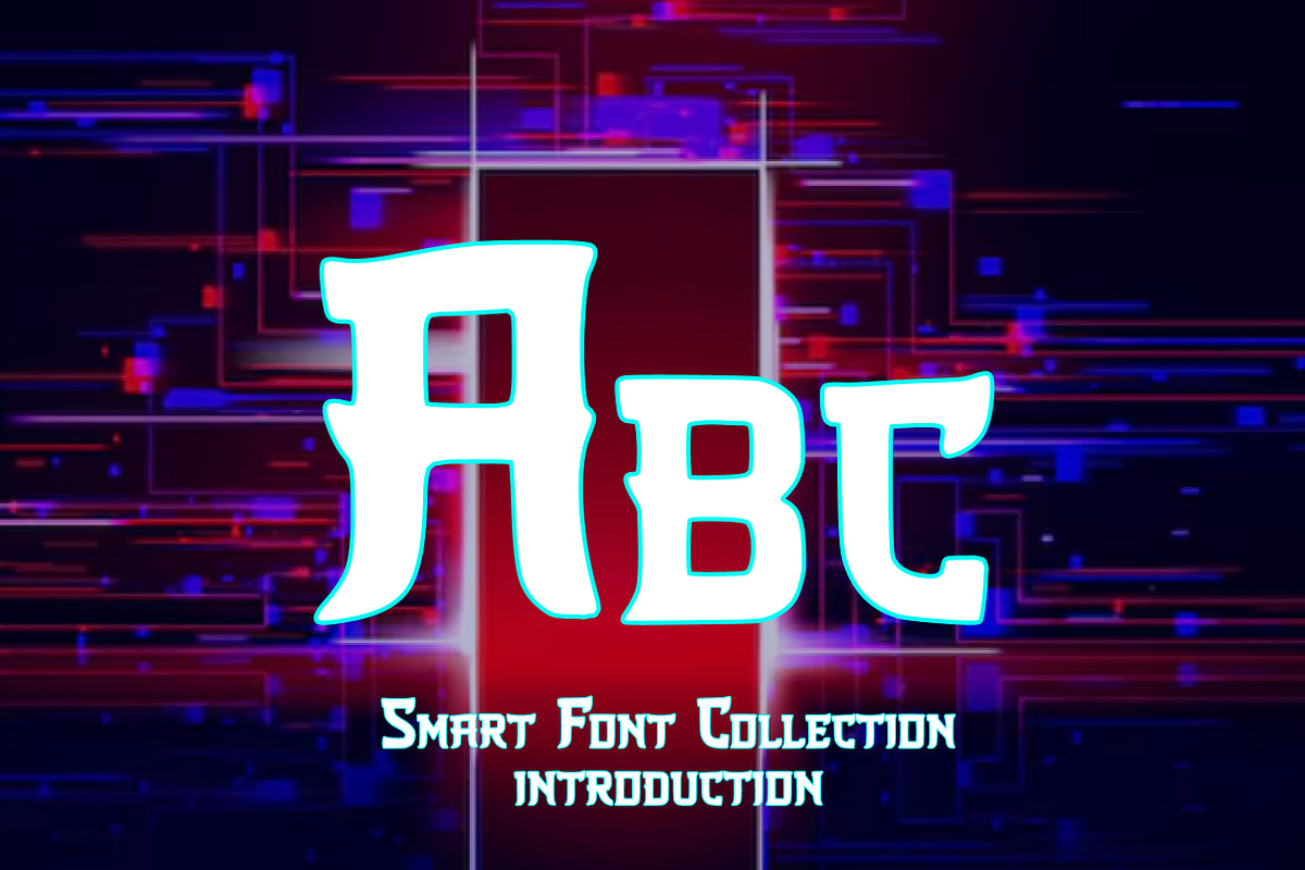 Cyber Slice, a Serif Font by Wow Magic (Photo 2 of 3)