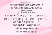 Pink Squad | Script Font, a Script Font by Scratchones (Thumbnail 7 of 8)