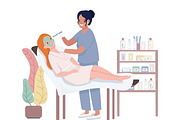 Beauty and spa characters bundle, a Person Illustration by IMG visuals characters (Thumbnail 10 of 21)