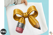Preppy Rustic Back to School Pencil, a Seasonal Illustration by designcity5 (Thumbnail 1 of 4)